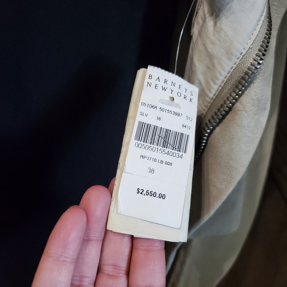 NWT Rick Owens Leather Jacket - Picture 2 of 7